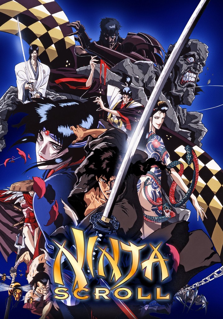 Ninja Scroll movie where to watch streaming online